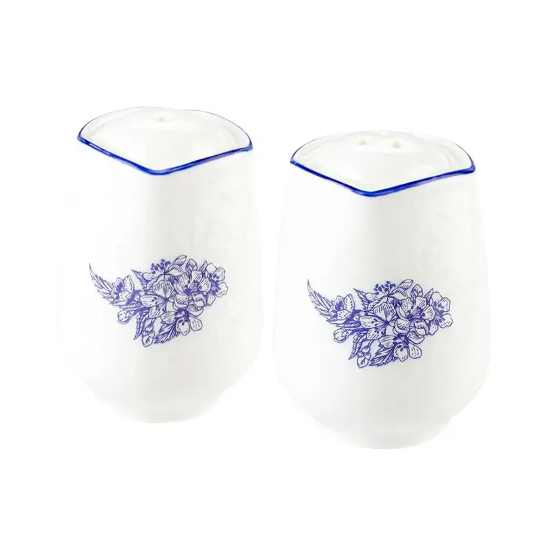 Набор для специй 2 предмета Солонка/Перечница P.L. Proff Cuisine Sea Flower d 5,1 см h7,3 см