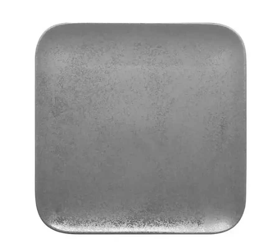 Тарелка квадратная RAK Porcelain Shale 27 см плоская