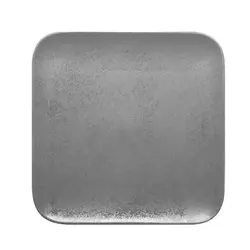 Тарелка квадратная RAK Porcelain Shale 22 см плоская