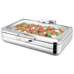 Мармит индукционный SUNNEX Sicily 8,5 л 1/1*65 с откидной крышкой