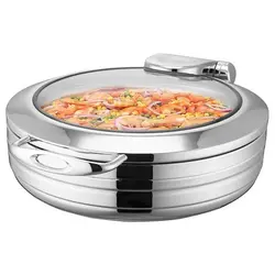 Мармит индукционный SUNNEX Sicily 6 л круглый с откидной крышкой