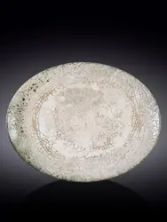 Блюдо овальное плоское, Wilmax, Silver Moon, 31*24 см