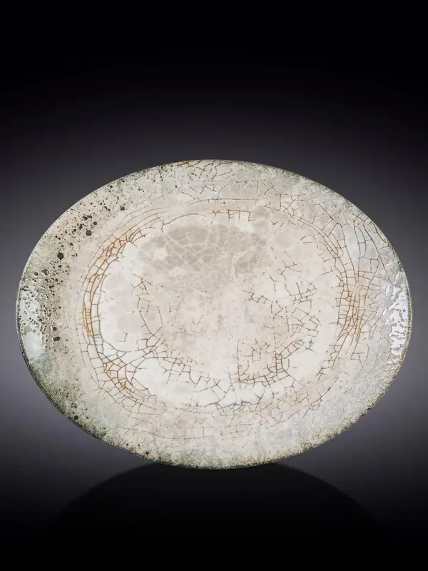 Блюдо овальное плоское, Wilmax, Silver Moon, 31*24 см