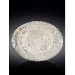 Блюдо овальное плоское, Wilmax, Silver Moon, 31*24 см