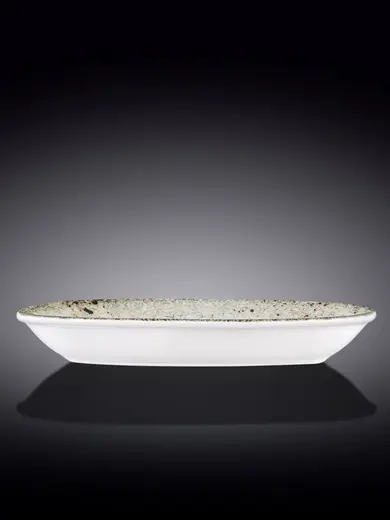 Блюдо овальное углубленное, Wilmax, Silver Moon, 30.5*18 см