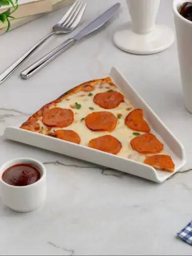 Блюдо треугольное для пиццы, Ariane, Slow Fast, 17.5х4.2х18.8 см