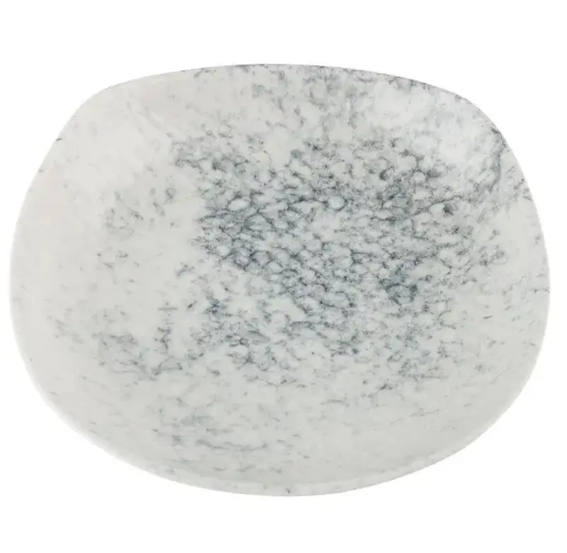 Салатник глубокий, Porland, SMOKY, квадратный 22 см