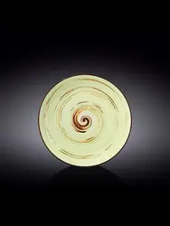 Тарелка круглая, Wilmax, Spiral, 23 см, Фисташковый