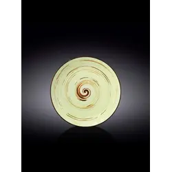Тарелка круглая, Wilmax, Spiral, 23 см, Фисташковый