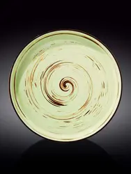 Тарелка круглая, Wilmax, Spiral, 28 см, Фисташковый, 669120/A