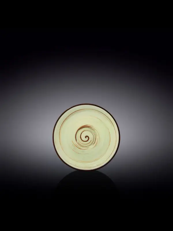 Блюдце, Wilmax, Spiral, 12 см, Фисташковый