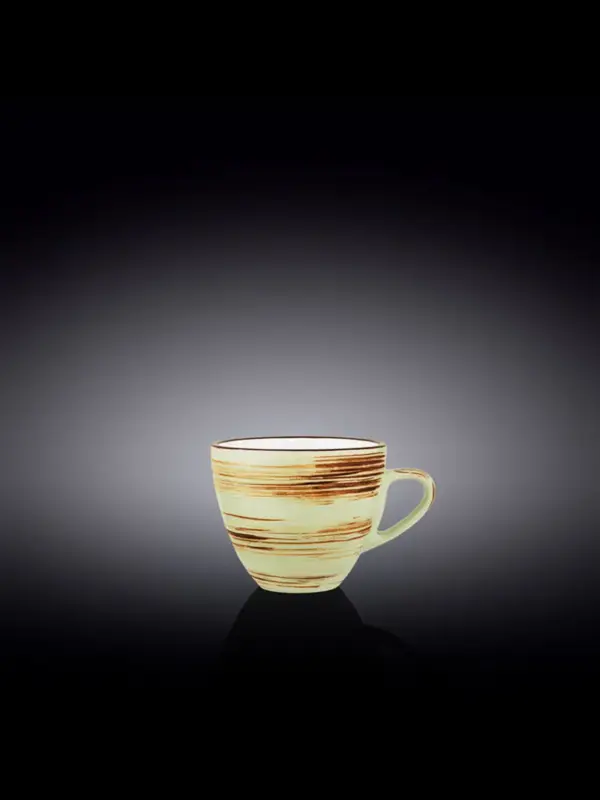 Чашка, Wilmax, Spiral, 190 мл, Фисташковый