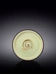 Блюдце, Wilmax, Spiral, 14 см, Фисташковый