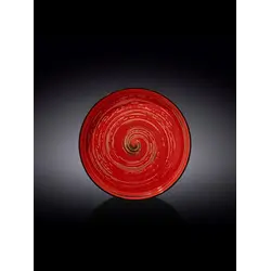 Тарелка, Wilmax, Spiral, 23 см, Красный