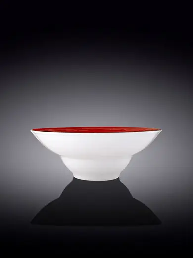 Тарелка глубокая, Wilmax, Spiral, 20 см, Красный