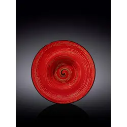 Тарелка глубокая, Wilmax, Spiral, 20 см, Красный