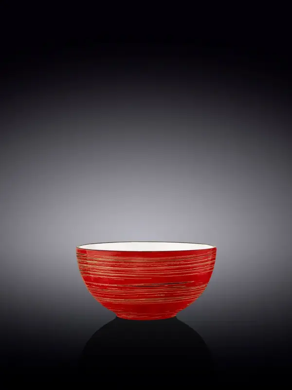 Салатник, Wilmax, Spiral, 14 см, 600 мл, Красный