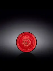 Блюдце, Wilmax, Spiral, 12 см, Красный
