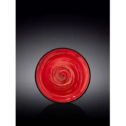 Блюдце, Wilmax, Spiral, 15 см, Красный