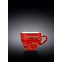 Чашка, Wilmax, Spiral, 300 мл, Красный