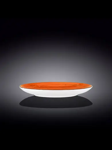 Тарелка круглая , Wilmax, Spiral, 28 см, Оранжевый