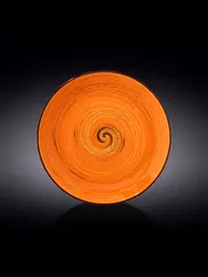 Тарелка круглая , Wilmax, Spiral, 28 см, Оранжевый