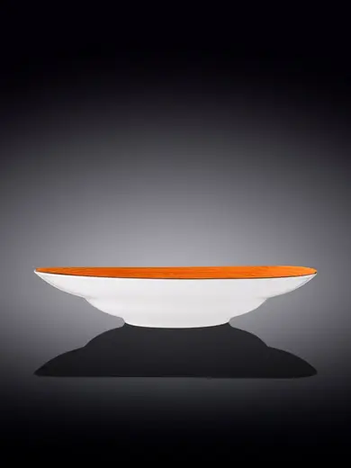 Тарелка глубокая, Wilmax, Spiral, 28.5 см, 500 мл, Оранжевый