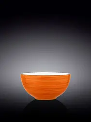 Салатник, Wilmax, Spiral, 14 см, 600 мл, Оранжевый
