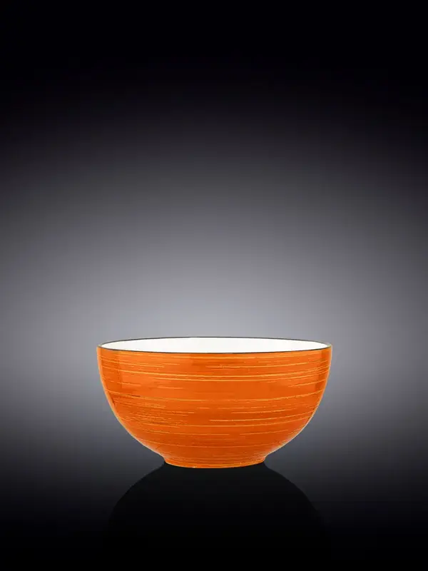 Салатник, Wilmax, Spiral, 14 см, 600 мл, Оранжевый