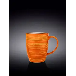 Кружка, Wilmax, Spiral, 460 мл, Оранжевый
