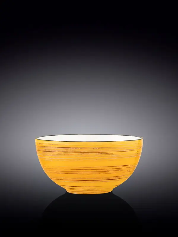 Салатник, Wilmax, Spiral, 19 см, 1700 мл, Желтый