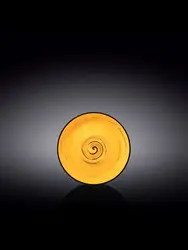 Блюдце, Wilmax, Spiral, 12 см, Желтый