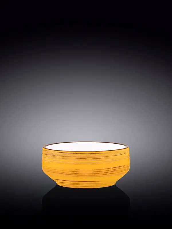 Бульонница, Wilmax, Spiral, 400 мл, Желтый