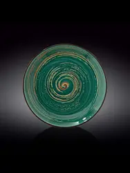 Тарелка круглая , Wilmax, Spiral, 28 см, Зеленый