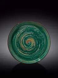 Тарелка круглая , Wilmax, Spiral, 23 см, Зеленый
