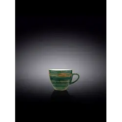 Чашка, Wilmax, Spiral, 110 мл, Зеленый