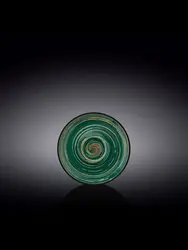 Блюдце, Wilmax, Spiral, 12 см, Зеленый
