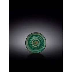 Блюдце, Wilmax, Spiral, 12 см, Зеленый
