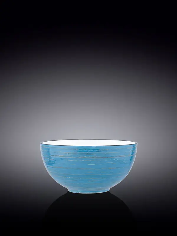 Салатник, Wilmax, Spiral, 14 см, 600 мл, Голубой