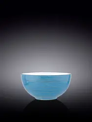 Салатник, Wilmax, Spiral, 16.5 см, 1000 мл, Голубой