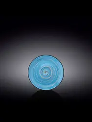 Блюдце, Wilmax, Spiral, 12 см, Голубой