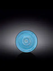 Блюдце, Wilmax, Spiral, 14 см, Голубой