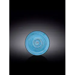 Блюдце, Wilmax, Spiral, 15 см, Голубой