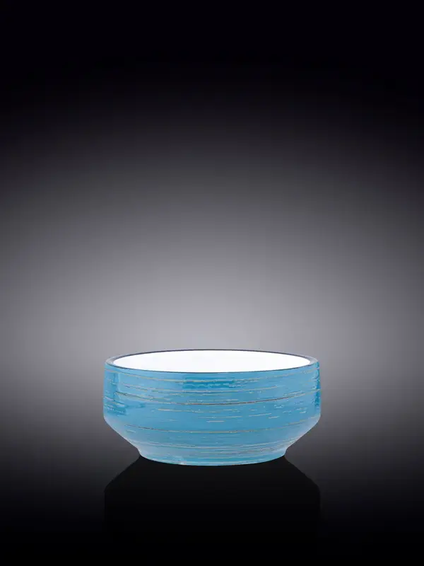 Бульонница, Wilmax, Spiral, 12.5 см, 400 мл, Голубой