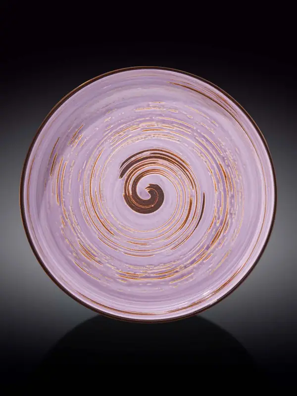 Тарелка, Wilmax, Spiral, 28 см, Лавандовый