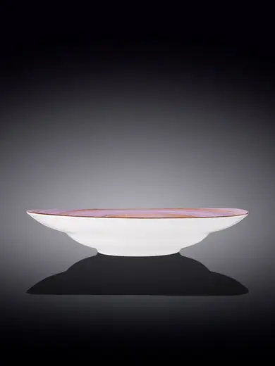 Тарелка глубокая, Wilmax, Spiral, 28.5 см, 500 мл, Лавандовый
