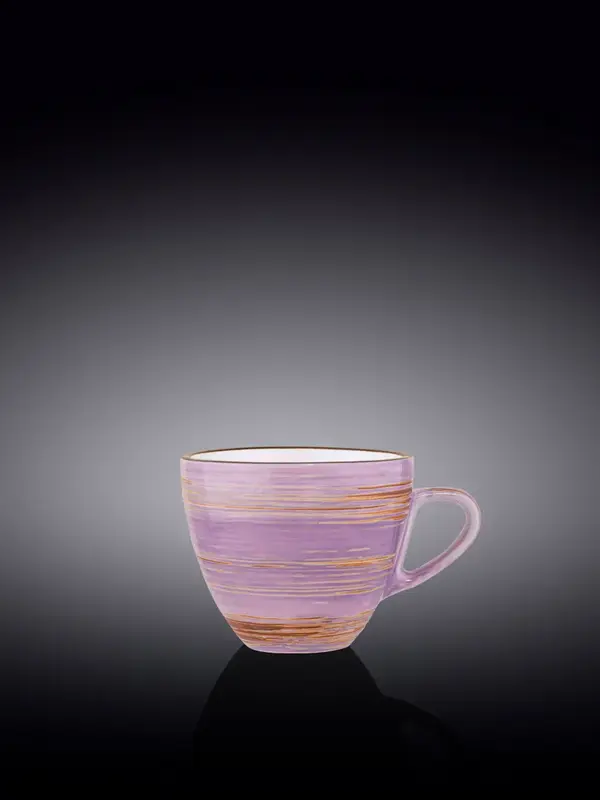 Чашка, Wilmax, Spiral, 190 мл, Лавандовый