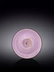 Блюдце, Wilmax, Spiral, 14 см, Лавандовый