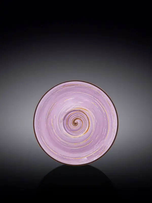 Блюдце, Wilmax, Spiral, 14 см, Лавандовый