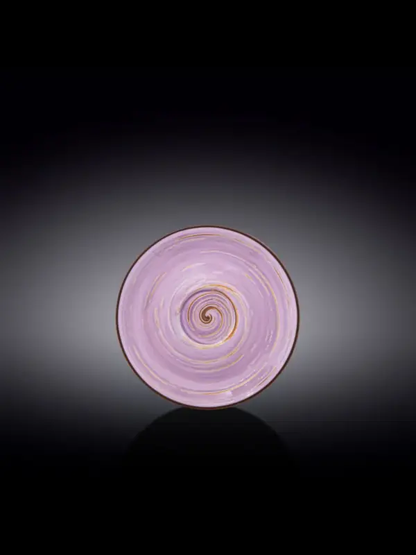 Блюдце, Wilmax, Spiral, 15 см, Лавандовый